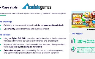 让游戏开发者ARPDAU提升20％-30％，这个流量变现平台是如何做到的？