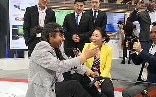 MBBF：展示華為5G+VR Glass劃船機