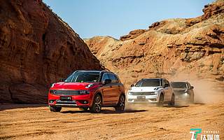 城市SUV也可以穿越沙漠，试驾2019款领克01