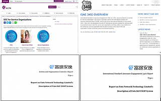 富途安逸同时取得SOC1和ISAE3402双认证 ESOP平台内控安全获国际权威认可