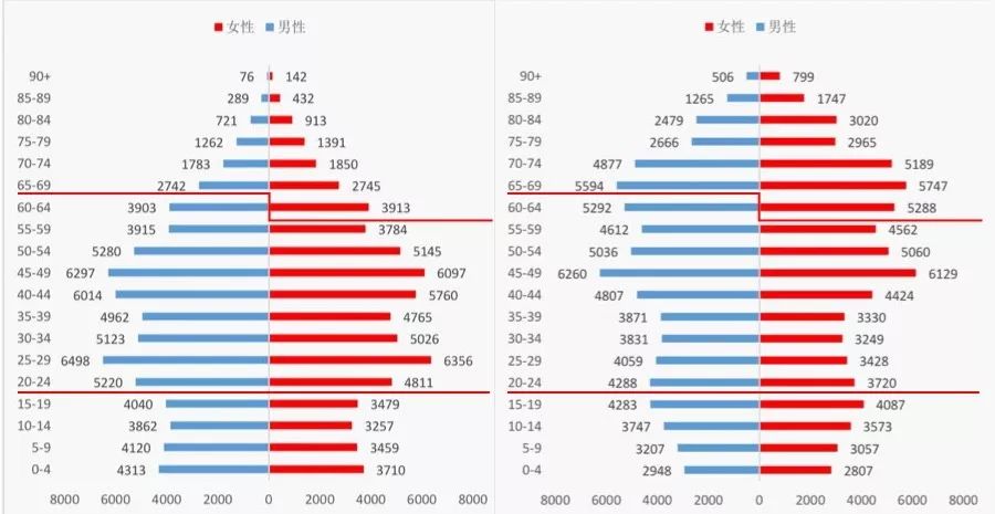 2015,2035人口结构