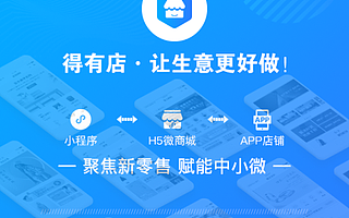 得有店,免费制作微商城,零代码开发微信小程序,一键生成
