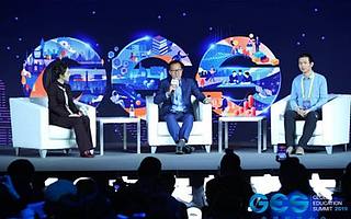 2019GES大会俞敏洪、张邦鑫再度同台，共话教育的温度与责任