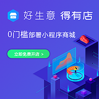 得有店，微信小程序开发，免费微商城制作，无需技术，人人可上手