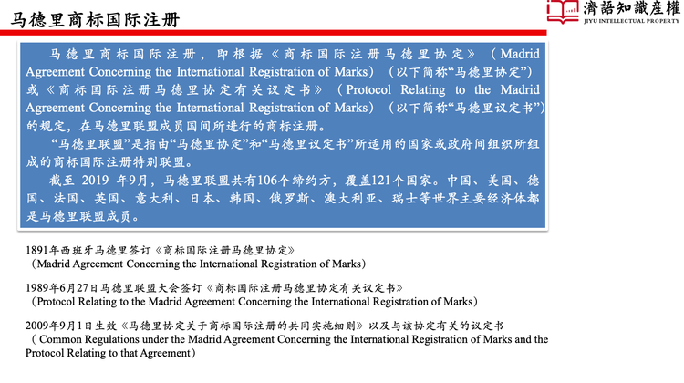 马德里商标国际注册