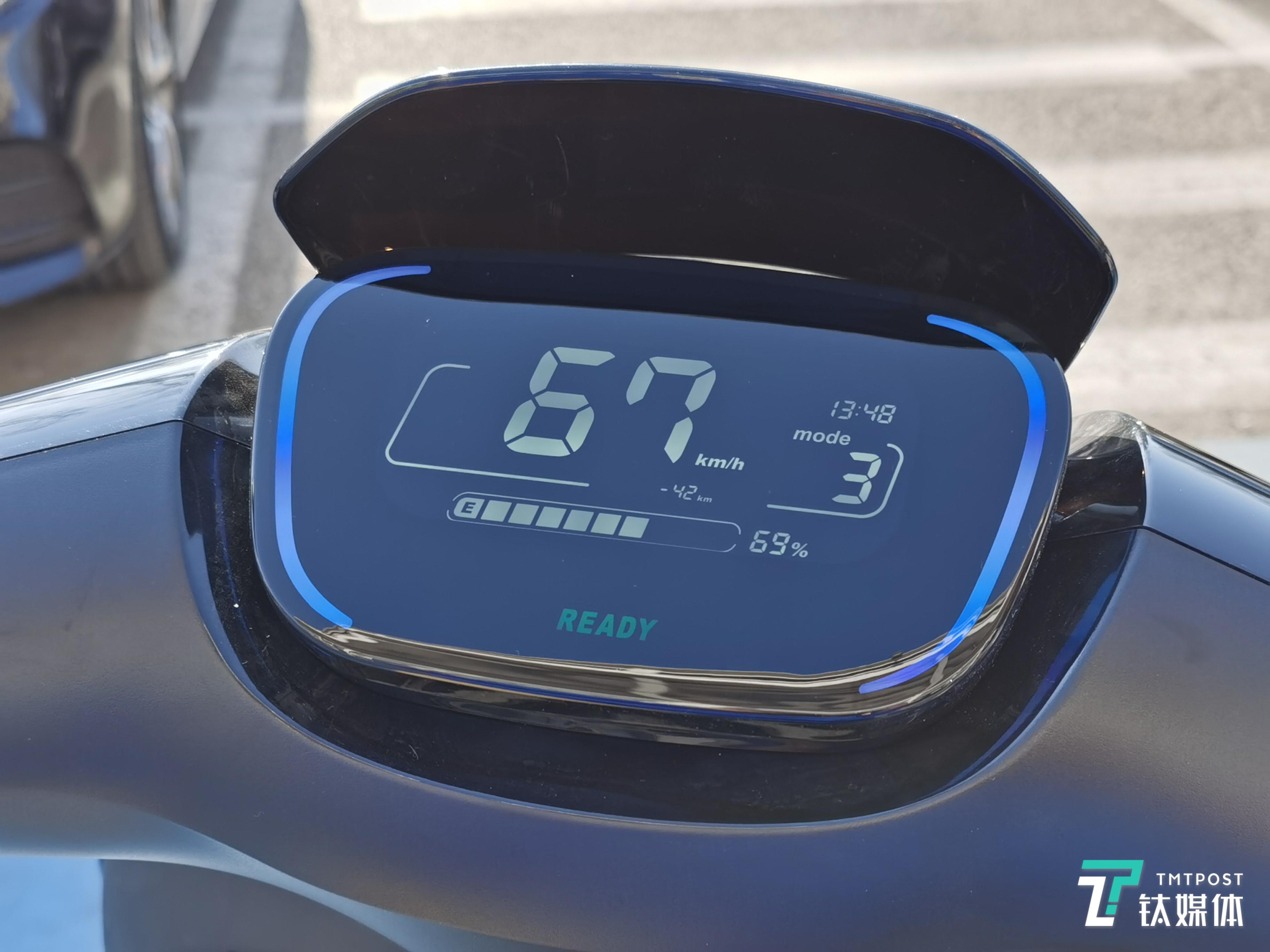 不用钥匙的智能伴侣,九号电动车e100评测