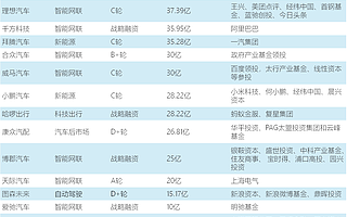 2019年新造车融资额超268亿元，仍依赖资本救火