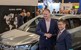 广汽新能源Aion LX亮相展台 | CES 2020