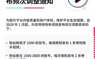 抖音购物车又改规则，短视频卖货且卖且珍惜