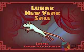 Steam農(nóng)歷新年促銷活動正式開啟