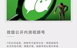 微信“视频号”能生长为一个健康持久的生态吗？