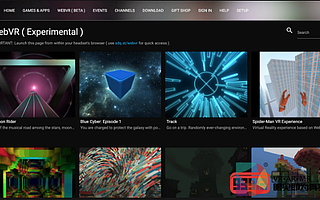 SideQuest推出Beta版網頁可輕松查找WebVR內容