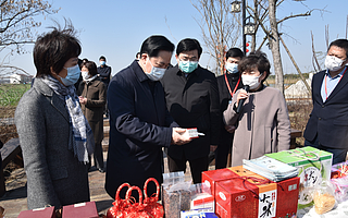 陈金虎来区调研春耕备耕工作