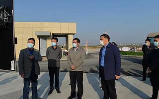 省委组织部来区考察调研企业疫情防控和复工复产工作