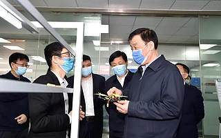 刘奇书记在南昌高新区调研外贸外资企业复工复产