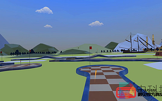 在家打高爾夫：VR休閑體育游戲《Wacky Golf Land》登陸Steam