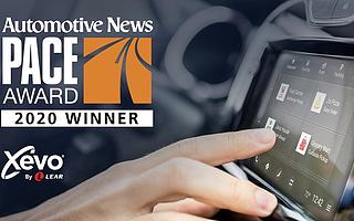 李爾創新線上商業服務平臺Xevo Market獲《汽車新聞》雜志PACE大獎