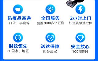 菜鳥裹裹上線國際寄件：全國2小時上門，口罩、物資更快送全球