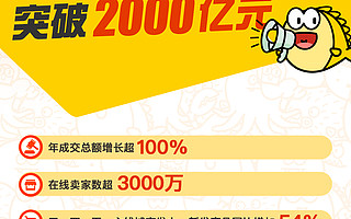 闲鱼交易额破2000亿：从“所有人有闲余”到“所有人用闲鱼”