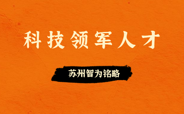 苏州企业服务公司-园区(第二批)科技领军人才扶持政策-政府补贴高-创