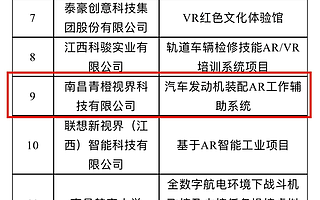 0glasses子公司南昌青橙視界成功入選江西首批VR示范項目
