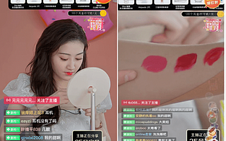 景甜把“圈粉”打在直播的公屏上