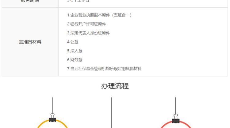 社保开户咨询服务