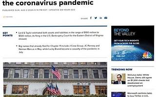 欧美百年商超申请破产，考拉海购上的他们却逆势暴涨