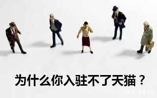 天猫入驻为什么这么难？原来是这么回事