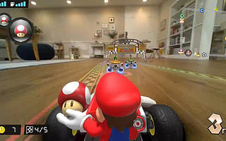 多虧這技術(shù)，我能在客廳地板上飚車了