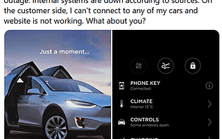 特斯拉全球断网致使汽车瘫痪 ,网友:见怪不怪