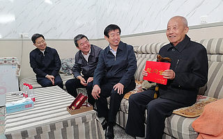 常州市领导走访慰问新北区抗美援朝老兵