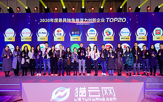 猎云网2020「年度最具独角兽潜力创新企业TOP20」榜单发布！