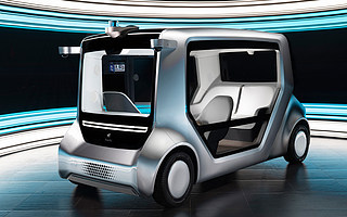 hachi auto 2第二代无人驾驶通勤车首发亮相实地集团OTA发布会