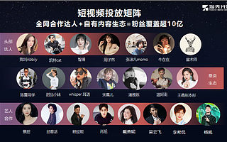 短视频+直播双赛道布局，淘秀光影获“最具影响力MCN机构”称号