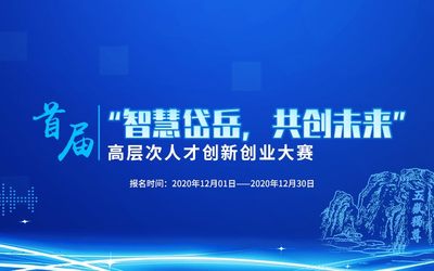 首届“智慧岱岳，共创未来”高层次人才创新创业大赛