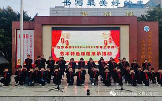 展特色  扬个性 共成长 ——四川天府新区白沙小学2020—2021学年上期艺术特色课程展示活动