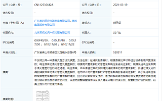美的集团申请“语音交互方法及装置”专利