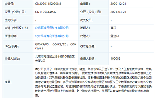 百度關(guān)聯(lián)企業(yè)公開(kāi)“車(chē)流量統(tǒng)計(jì)方法”相關(guān)專(zhuān)利,涉及智能交通領(lǐng)域