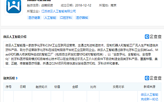医疗技术公司“微云人工智能”获1亿新一轮融资