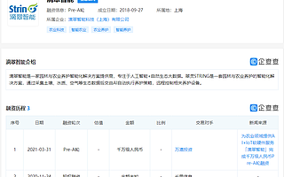 为农业领域提供AI+IoT软硬件服务滴翠智能完成Pre-A轮融资