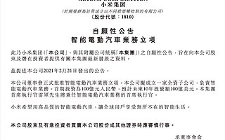 新能源車虛火，小米入局靠譜？