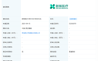 格力电器申请新晖医疗 XIN HUI MEDICAL”商标