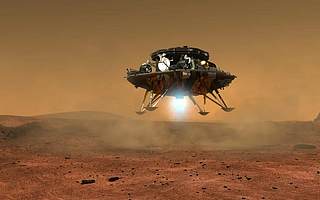 中国航天器首次登上火星
