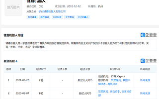智能骨科手术机器人研发商“键嘉机器人”完成数亿元人民币C轮融资