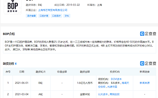 口腔護(hù)理品牌BOP獲1.6億元B輪融資