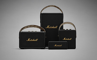 MARSHALL 兩大傳奇產品 KILBURN II 和 TUFTON 便攜音箱加入 BLACK AND BRASS 標志性配色系列