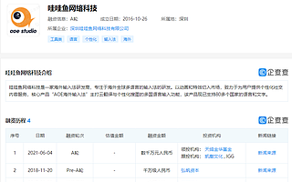 全球化休闲游戏服务平台“哇哇鱼网络科技”完成A轮数千万元融资