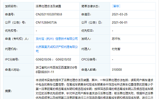支付宝关联公司公开“派单处理方法”相关专利