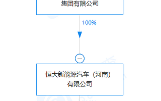恒大新能源汽車于鄭州成立新公司，注冊資本10億元